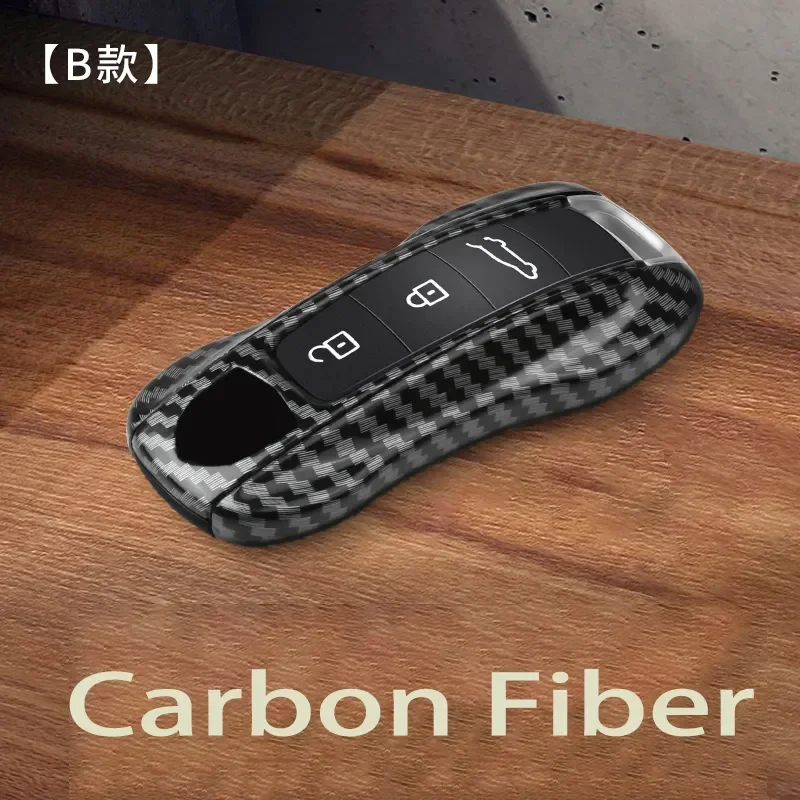 

Сплошной цвет ABS для Porsche Panamera Macan 718 Taycan 911 Cayman Boxster 9ya 971, чехол с дистанционным управлением, аксессуары для брелока