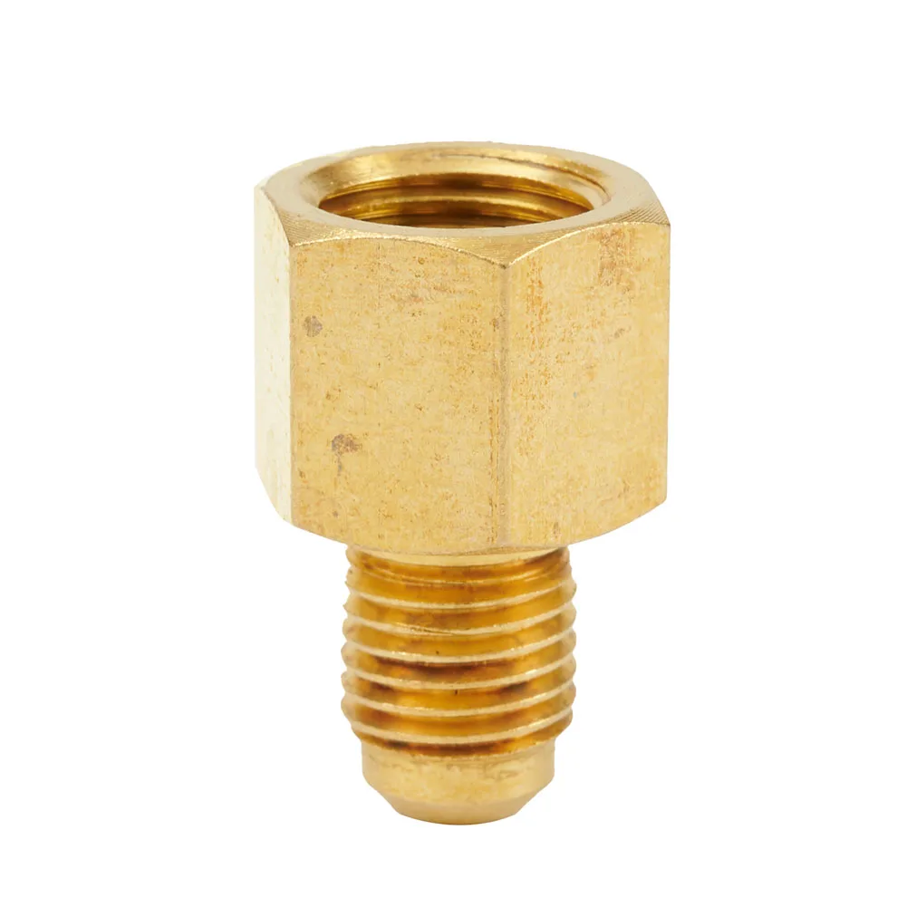 

Adapter 1/4 "SAE AG X G 1/4" IG For Nitrogen Pressure Reducer On Air Conditioning Hose Brass Corrosion Resistance