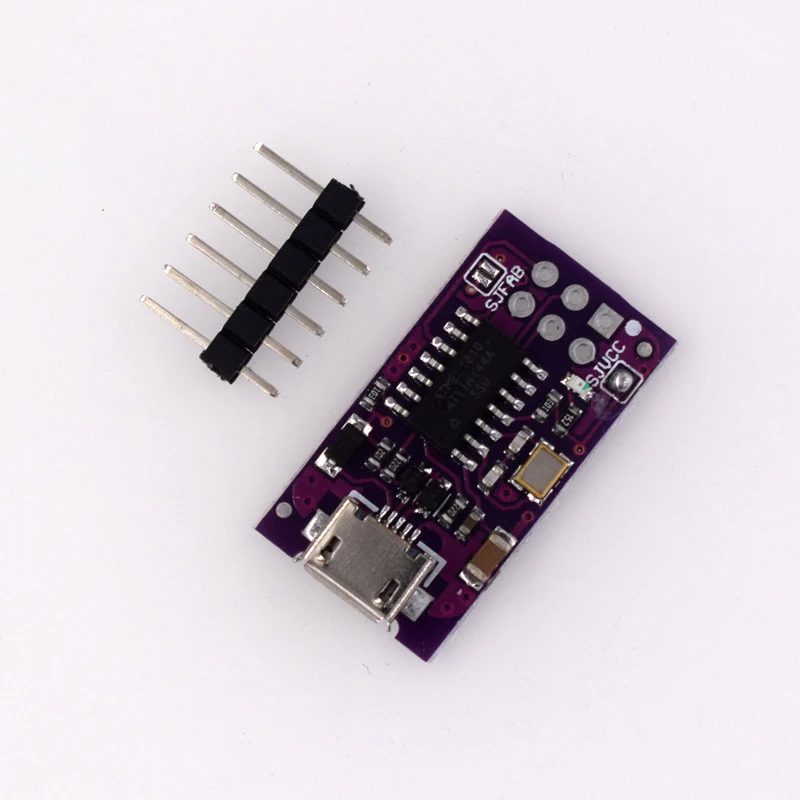 Micro USB Tiny AVR ISP ATtiny44 ATTiny45 ATTiny85 USBTinyISP Модуль программатора для IDE Bootloader