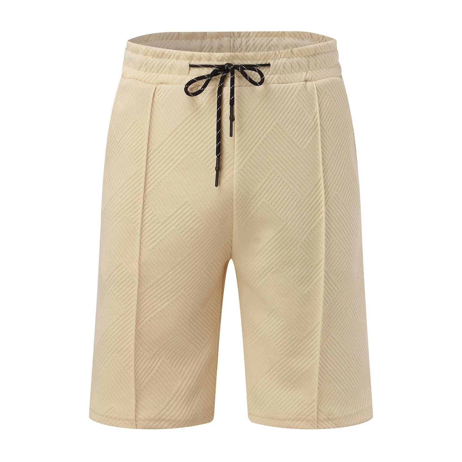 Male Cotton 2 Piece Set Stripe Print Polo Shirt Quick Dry Shorts Streetwear Tracksuit Men Sets Ensemble Homme Men’S Clothes