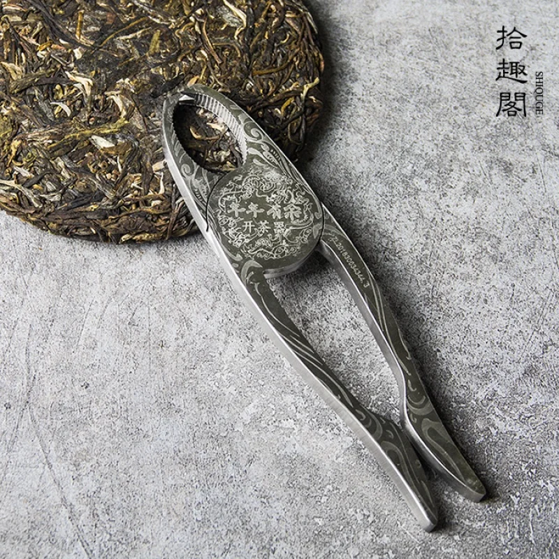 

Чайные щипцы, чайный нож из нержавеющей стали 304, чайная утварь Pu'er Tuo, чайная утварь кунг-фу, стандартная чайная утварь