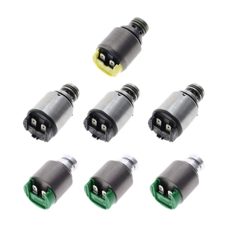 

5HP19 Pressure Regulator Transmission Solenoids Kit for BMW 5 Series -A6 A8 7Pcs