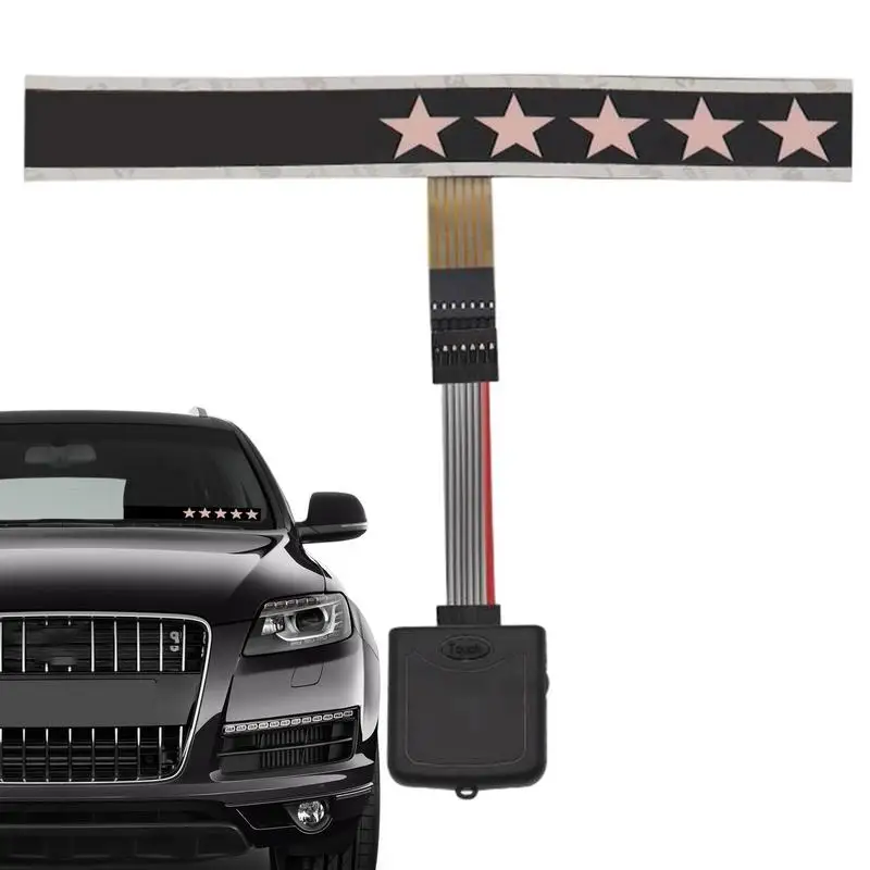 

Светящиеся наклейки для автомобиля, наклейки для окна автомобиля, правая и левая стороны, забавные наклейки для автомобилей