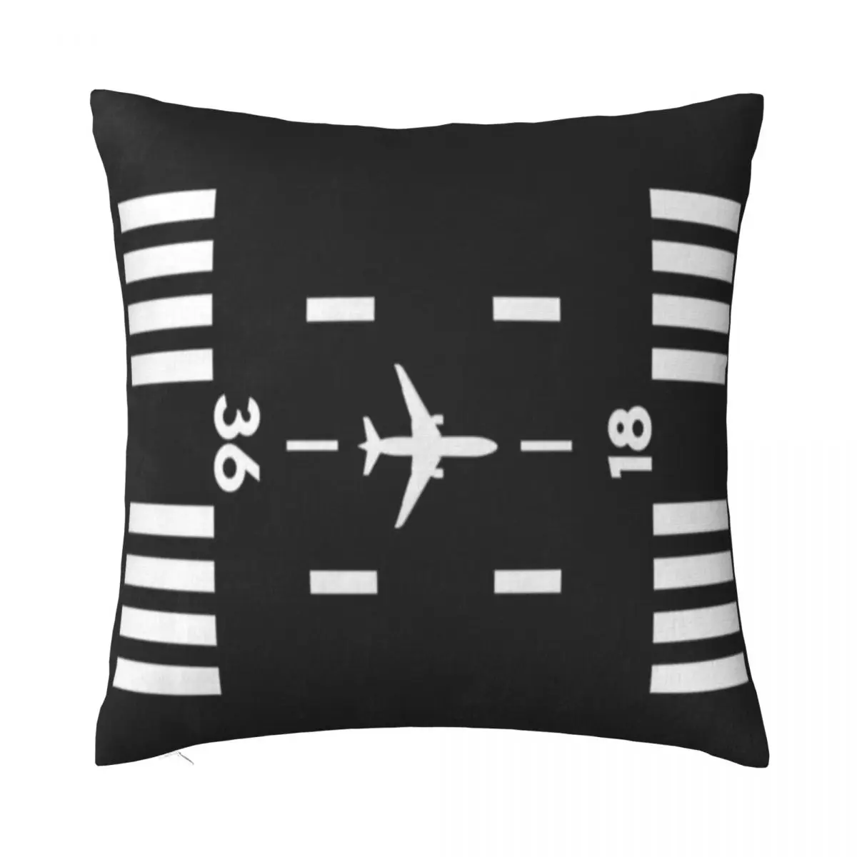 

Arrival Departure Pillowcase Printing Polyester Cushion Cover Decoration Airplane Pillow Case Cover Home Wholesale 45*45cm