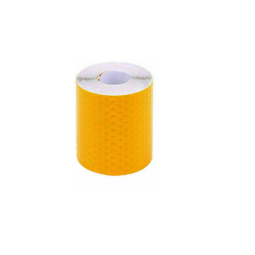 

5CM*300CM Car Reflective Tape Safety Warning Car Decoration Sticker Reflector Protective Tape Strip Film Auto Motorcycle Sticker