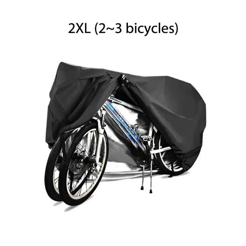 

190T Bicycle cover Two bicycle covers side by side Rainproof Cycling Sunscreen and Dustproof double buckle bike accessories