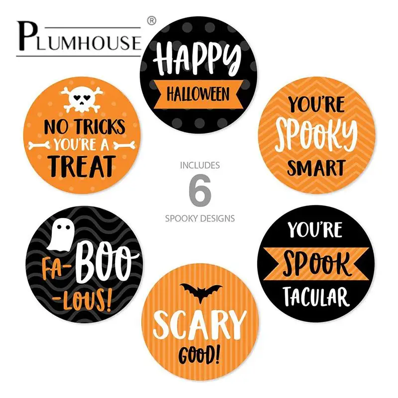 

Наклейка на Хэллоуин 500, 5 дюймов, 1/1 шт.