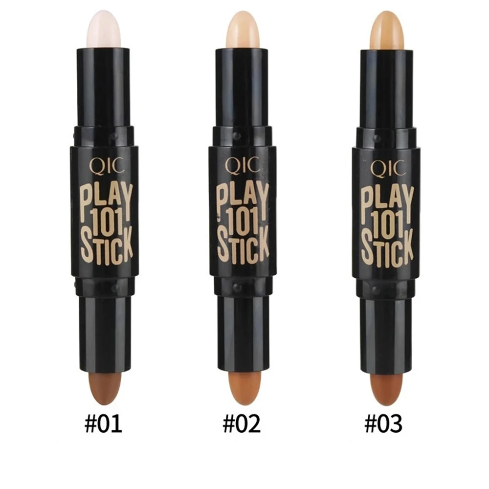 

HEALLOR New Hot Face Foundation Concealer Pen Long Lasting Dark Circles Corrector Contour Concealers Stick Cosmetic Makeup