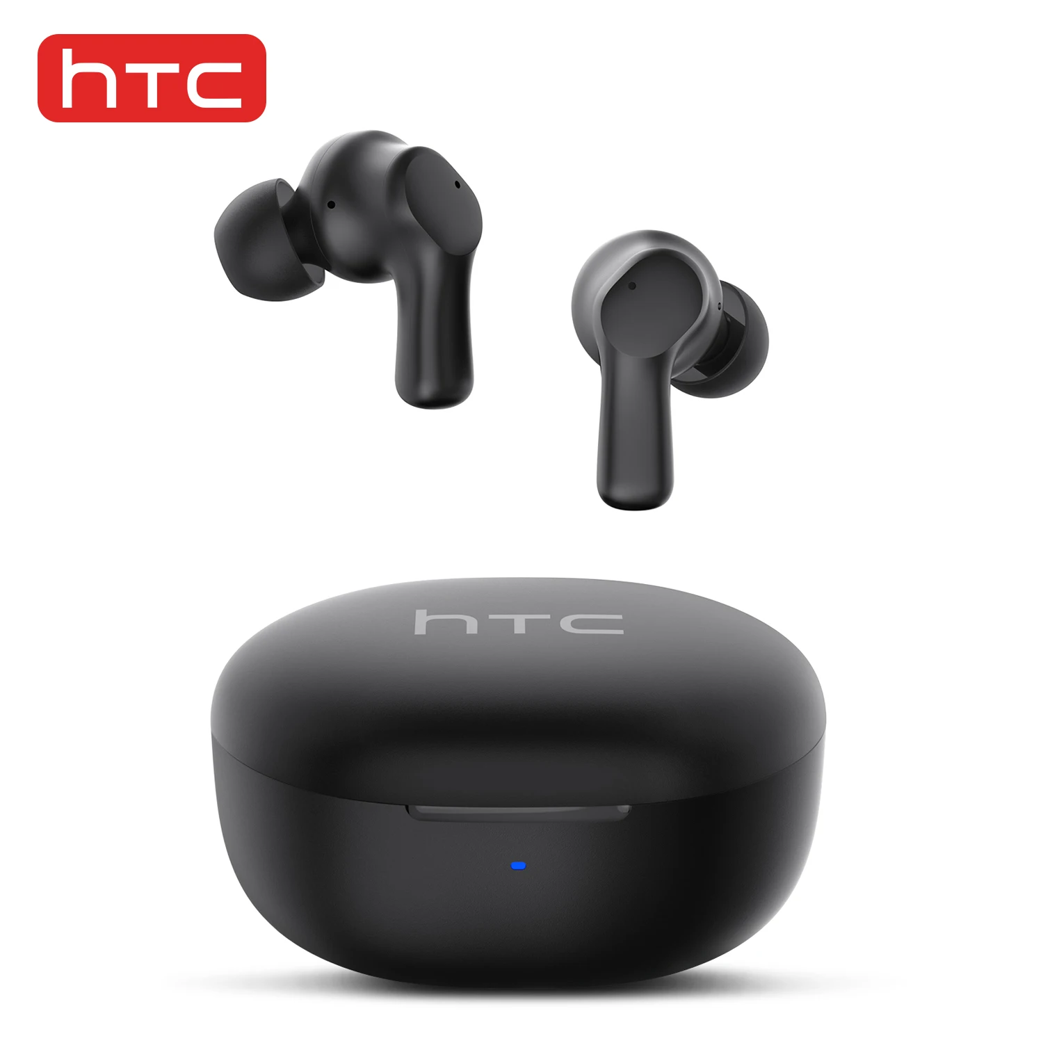 Беспроводные наушники HTC TWS2 Bluetooth 5,1 наушники-вкладыши стерео звук сенсорное управление ENC шумоподавление наушники с микрофоном