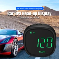 2 0 lcd car head up display kmh mph overspeed alarm speedometer smart digital gauges gps hud car electronics for all car