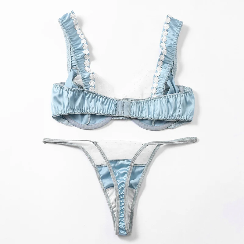 Розовое чувственное нижнее белье без цензуры сексуальный бюстгальтер и стринги