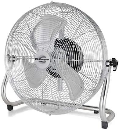 

PW 1332 -Ventilador industrial Power Fan, 3 velocidades, aspas metálicas, inclinación regulable, asa de transporte, 45 W