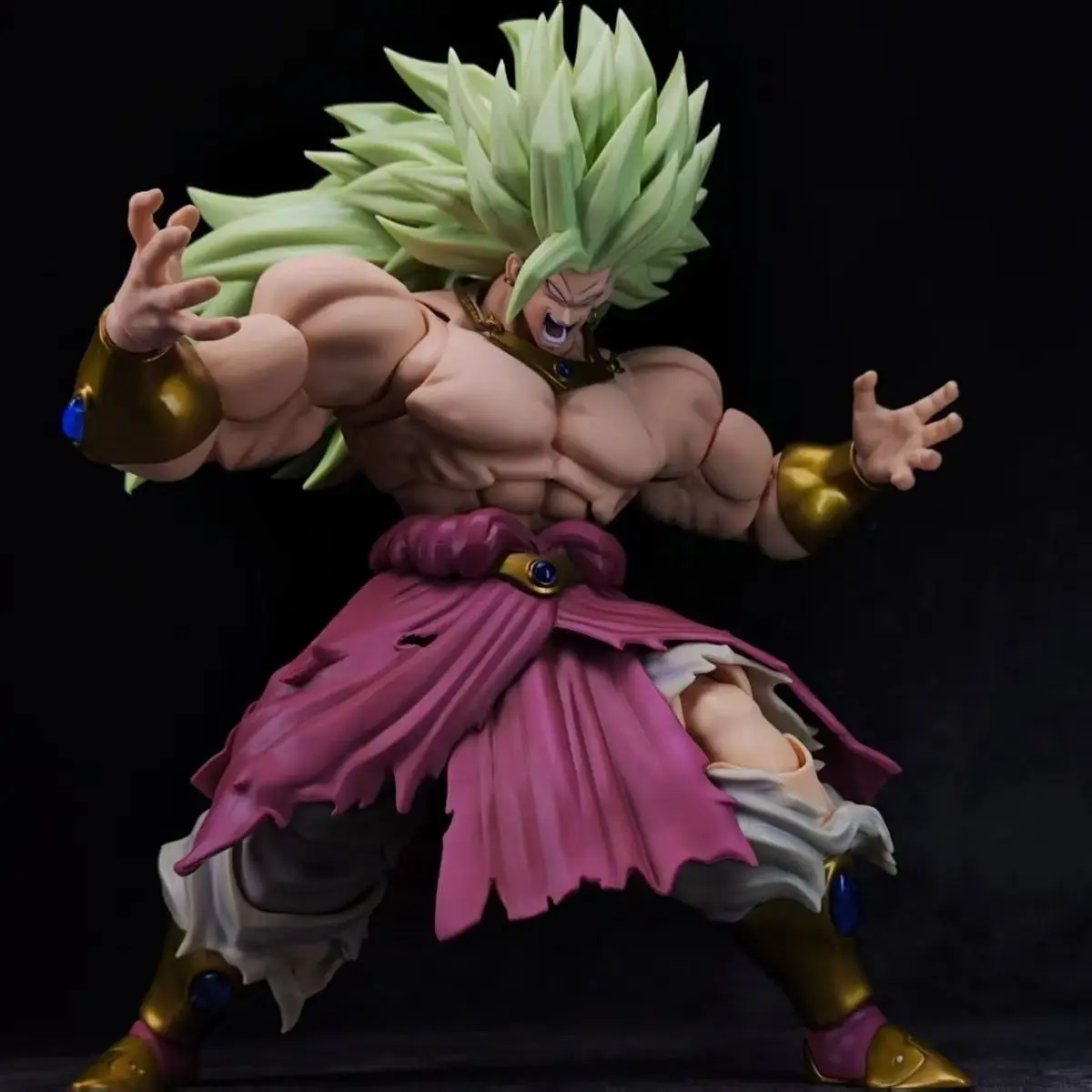 В наличии: Фигурка Dragon Ball ZT Studio Broly Ancient Warrior Green Hair ZT0203, стандартная, с эффектом боевых повреждений, коллекционная, подарок (art.: 3920db490f90d) - 3920db490f90d