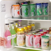 can dispenser beverage beer soda can storage box cola sprite storage rack refrigerator refrigeration storage kitchen organizers