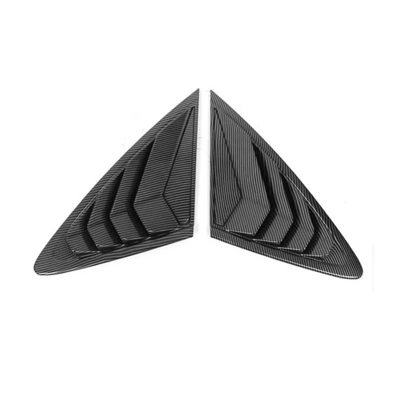 

Обшивка бокового окна для вентиляционного отверстия Byd, уплотнение 2022, обшивка бокового отверстия окна (узор из углеродного волокна)