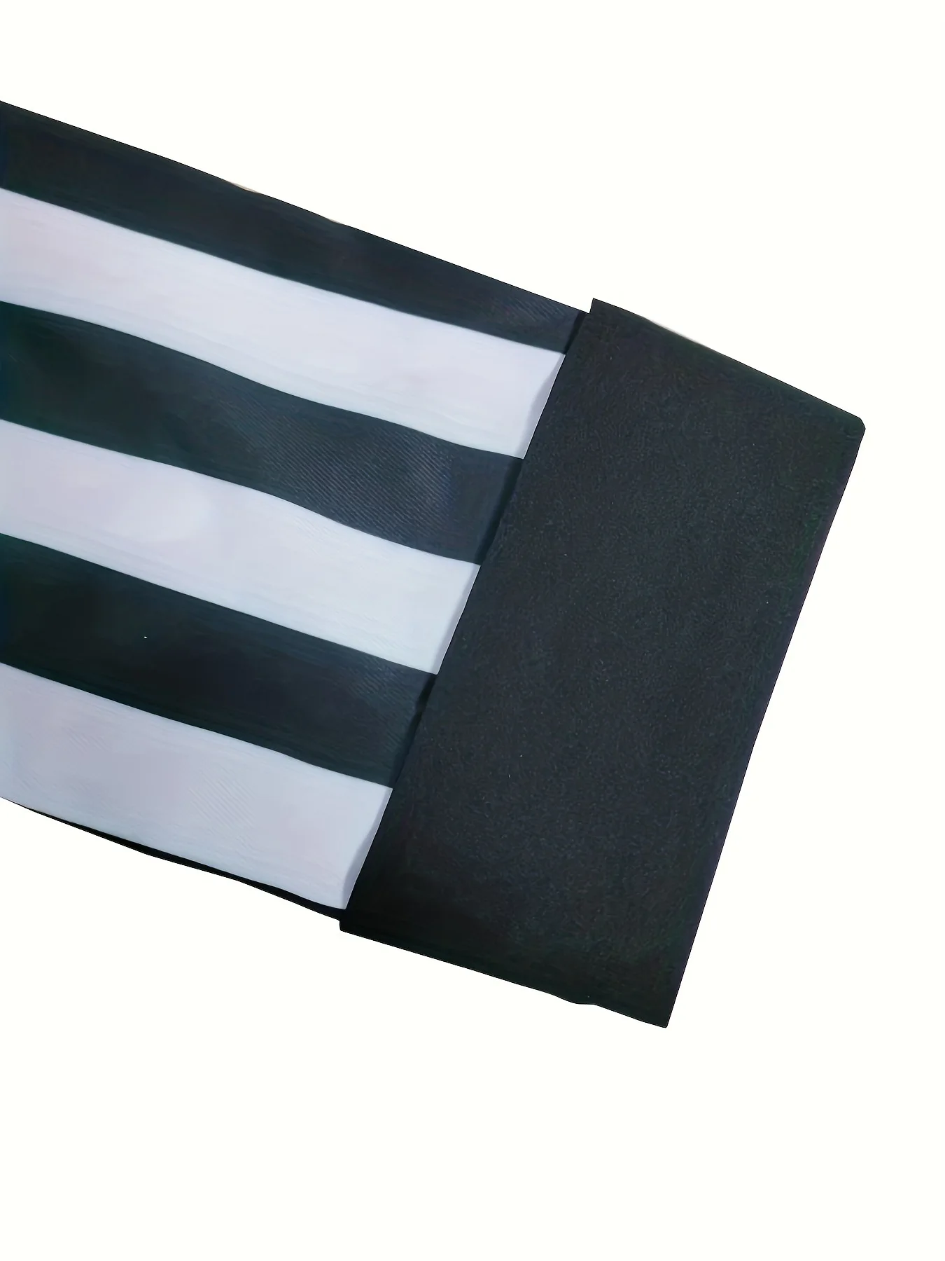 Женский однобортный пиджак Tonval винтажный в черно-белую полоску с отложным