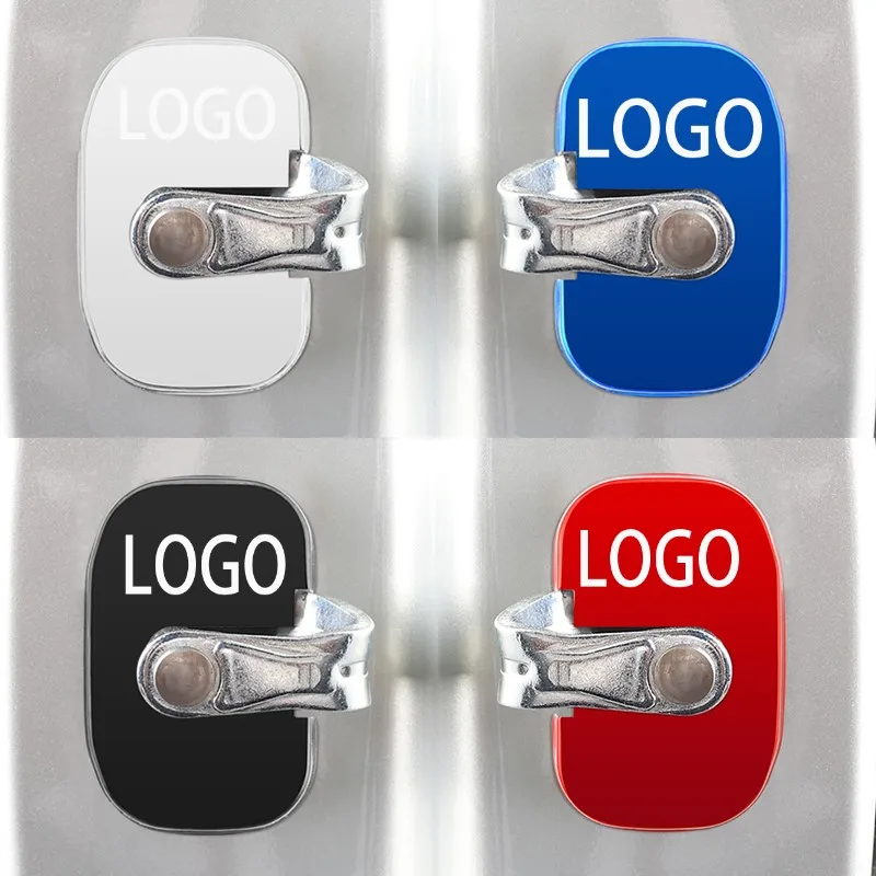 

4pcs Car Styling Auto Protect Door Lock Cover Stickers Accessories Case For Chevrolet Captiva 2008-2013 Equinox 2010-2016 Emblem