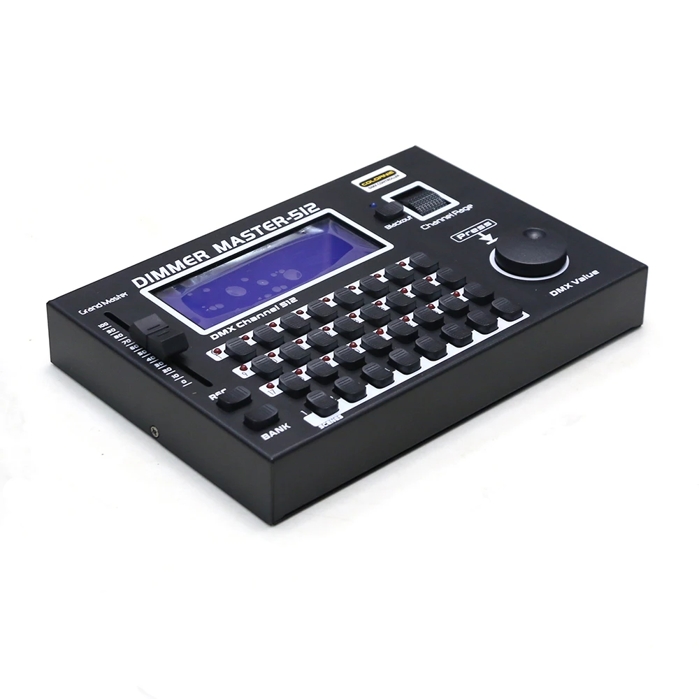 Мини-диммер MASTER 512CH Контроллер Disco DJ DMX Консоль Контроллеры сценического
