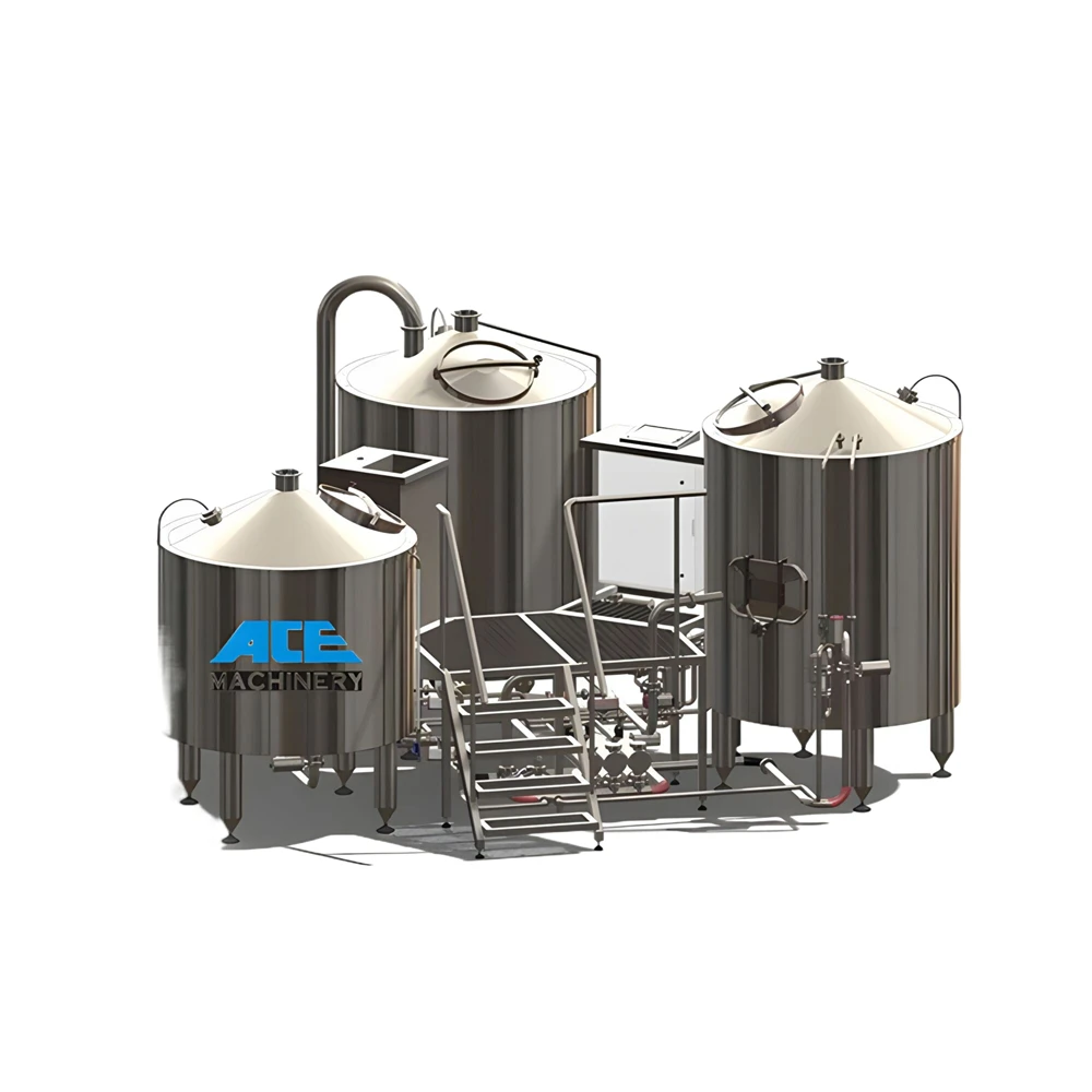

100L 200L 300L 500L 800L 1000L 2000L 3000L Brewery Micro Craft Making Machine Beer Brewing Equipment