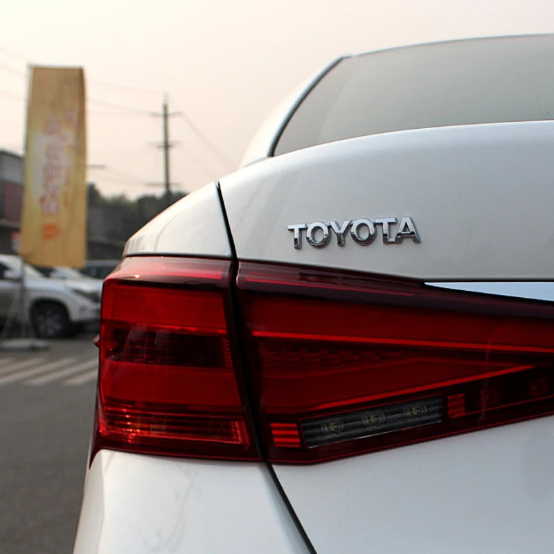 3D металлический значок с эмблемой наклейка на багажник автомобиля для Toyota TRD Logo