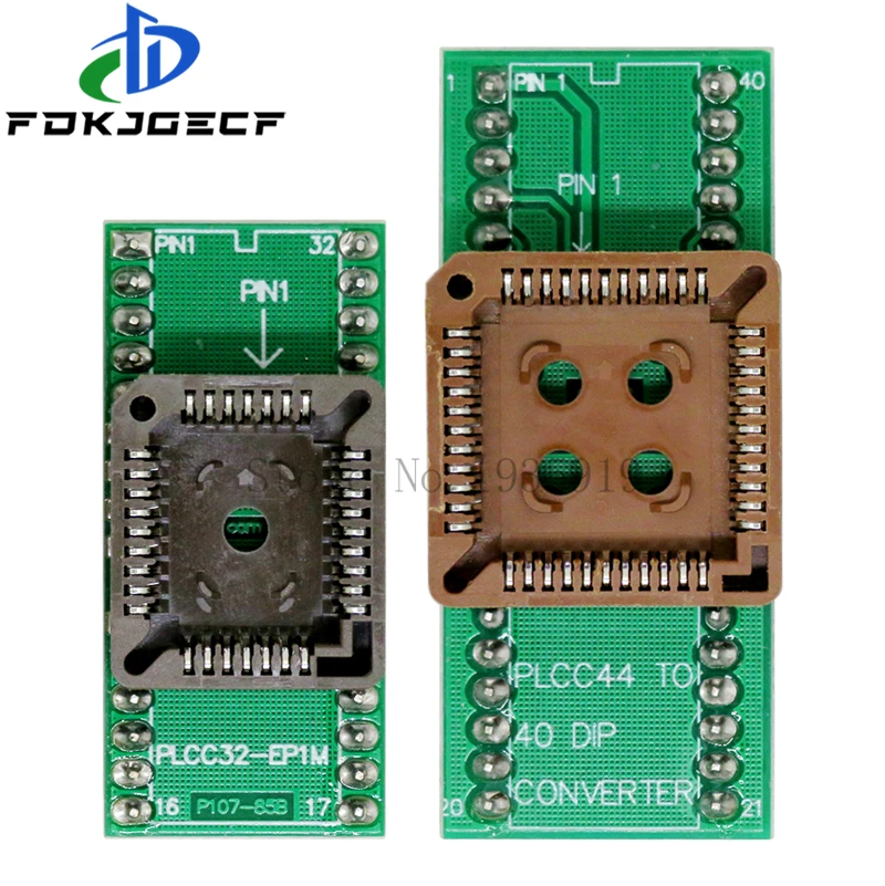 Универсальный USB-программатор PLCC32 к DIP32 PLCC44 К DIP40, внешний адаптер для TL866CS TL866A EZP2010 G540 SP300