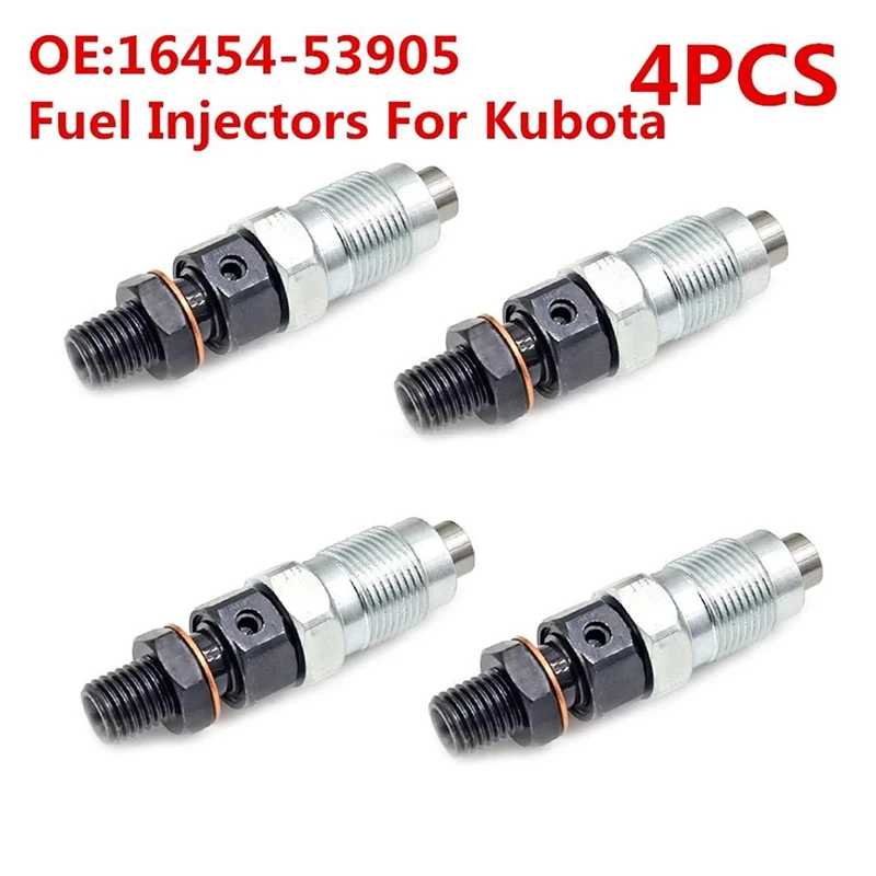 16454-53905 Топливная форсунка 6454-53900 для двигателя Kubota V2203 V2003 V1903 D1703 L4600 L4610 M5400 KX121 KX161