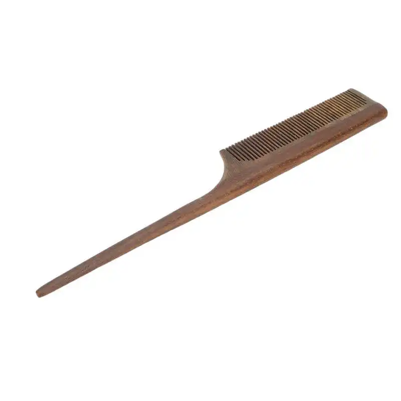 

Hair Comb Wood Rat Tail Comb Hair Friendly for Beard