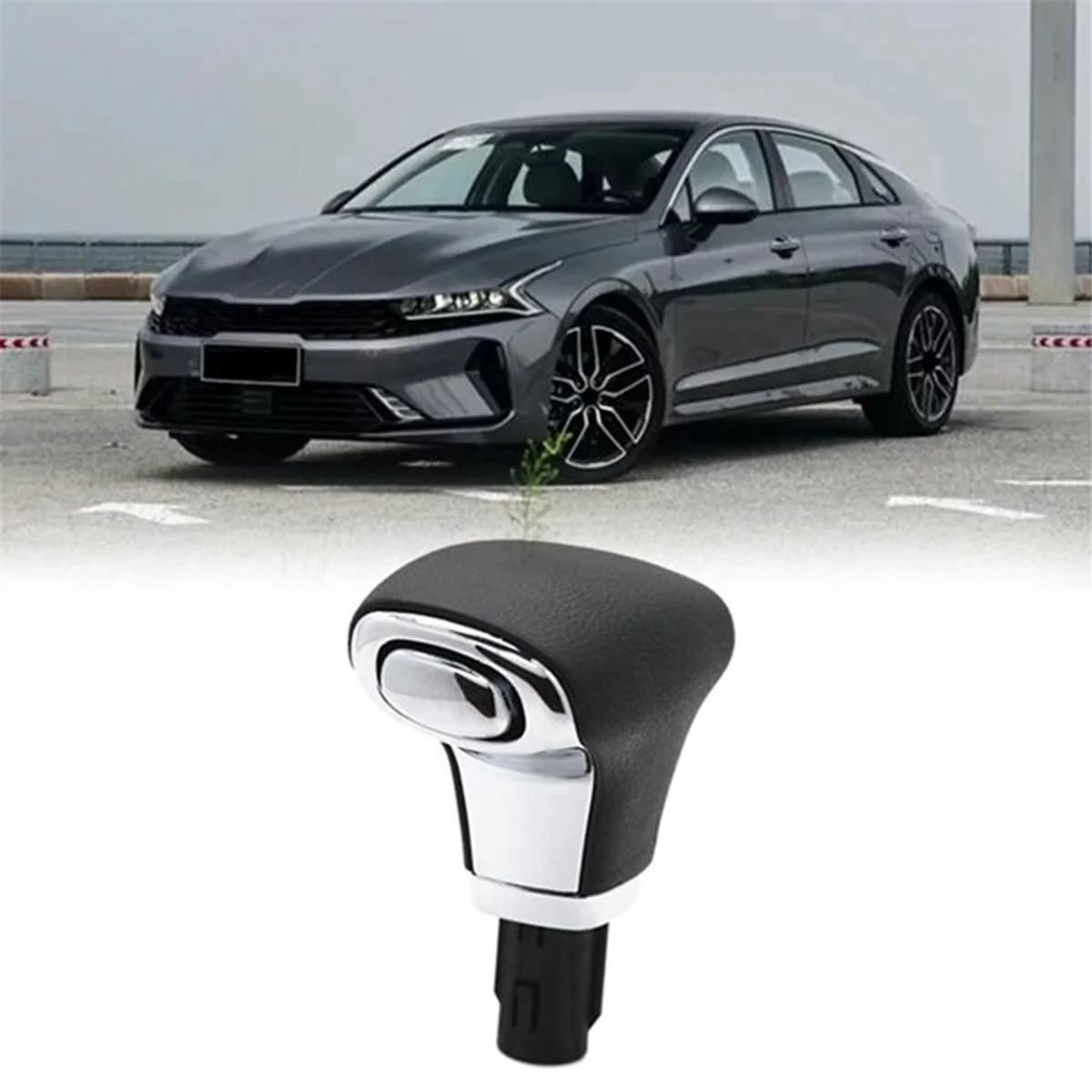 Автомобильная Кожаная Ручка рычага переключения передач 46720D4200 для Kia Optima K5 Sportage