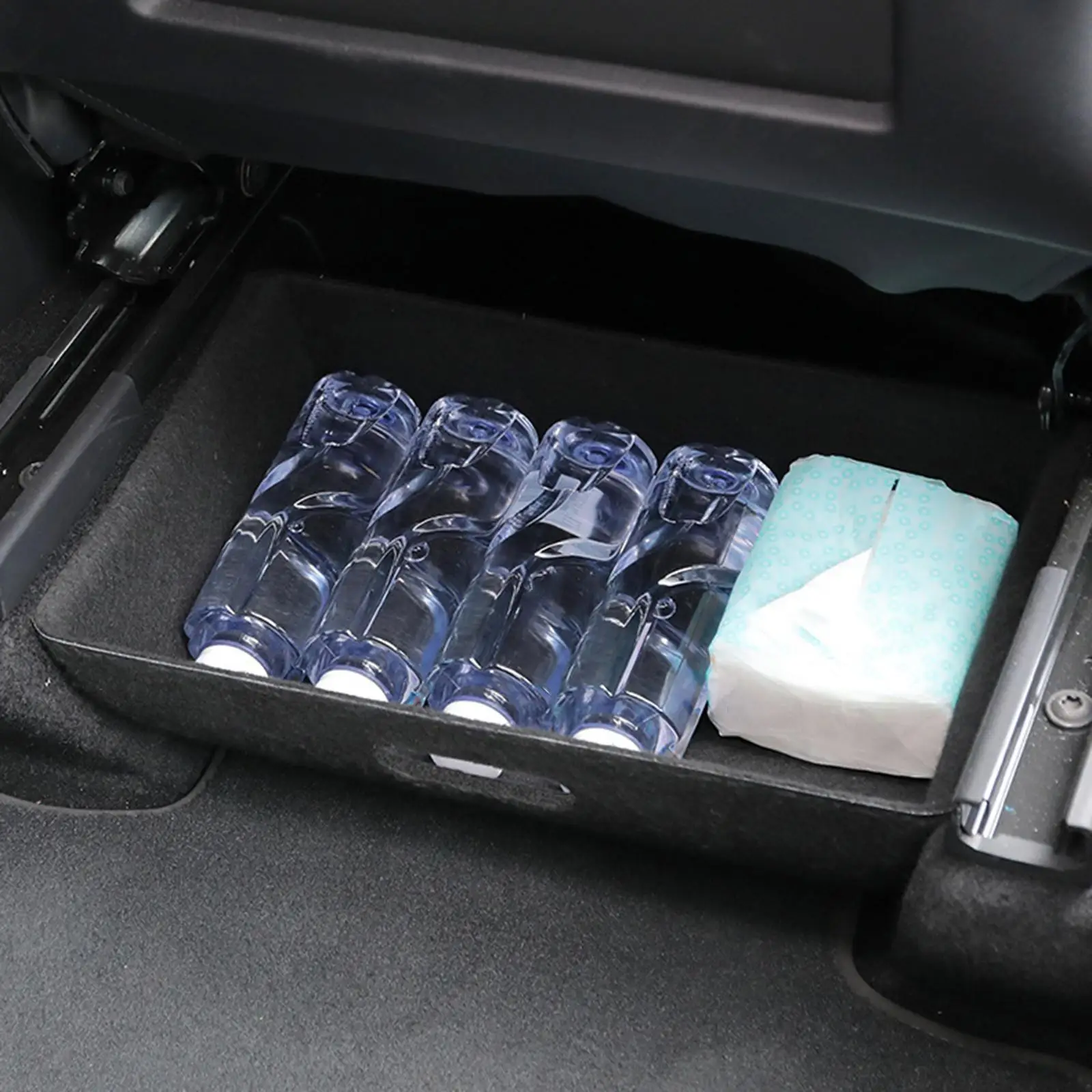 

Plastic Under Seat Storage Box for Tesla Model Y Auto Interior Accessories