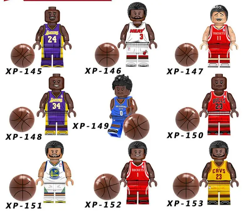 

8pcs/set Basketball Football Players Figure Toys