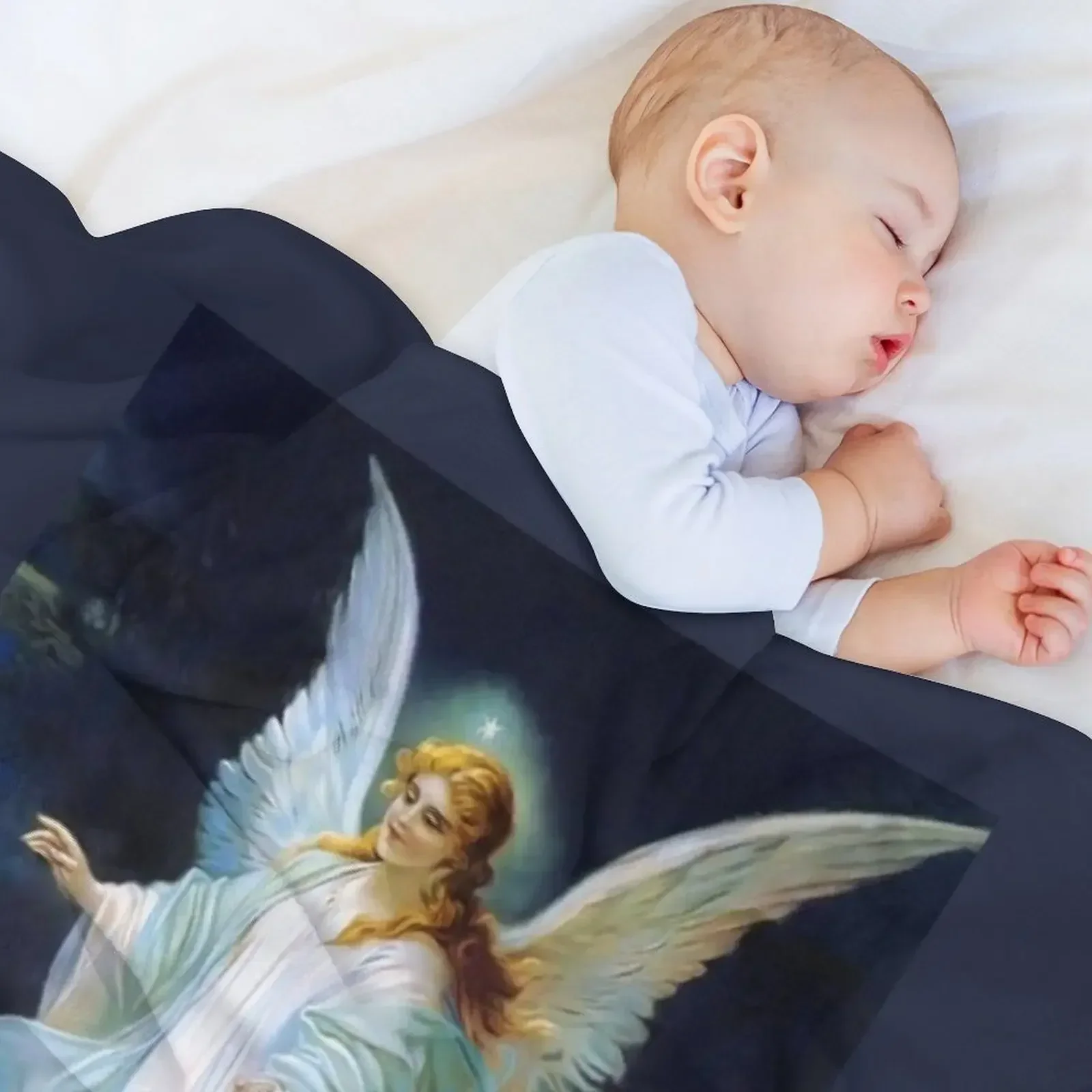 Одеяло Lindberg Guardian Angel мягкие плед для пикника одеяла