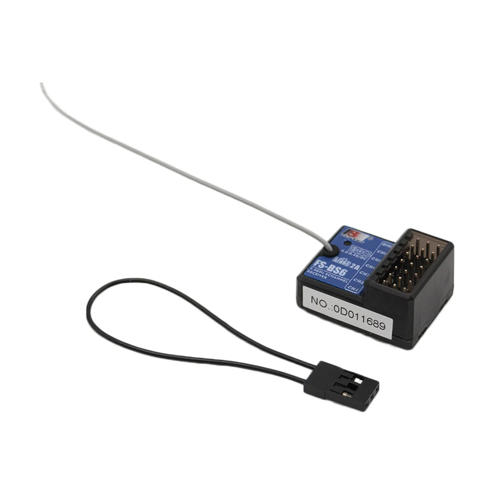 

6CH Receiver for FS-GT2E/FS-IT4S/FS-GT5 RC Controller Transmitter Model Toy for Children Playing Holiday Gift