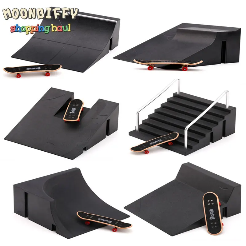 

Finger Skateboards Location Skate Toy Skate Park Ramp Set Tech Practice Deck Funny Interior Extreme Sport Fingers Training Toys