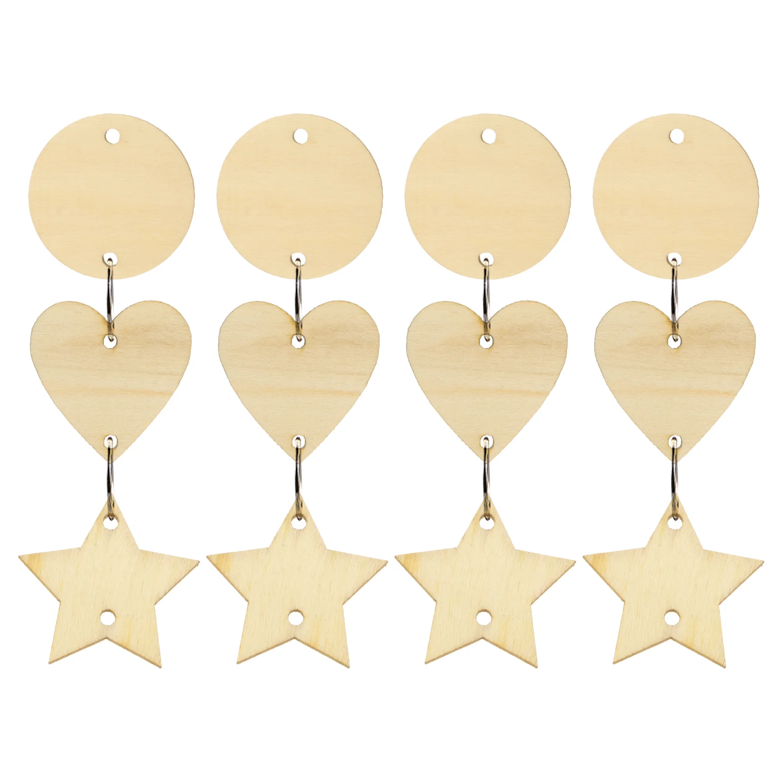 

Tags Wooden Wood Crafts Discs Birthday Heart Rings Circle Board Round Blank Gift Unfinished Family Pendant Circles Boards Hearts