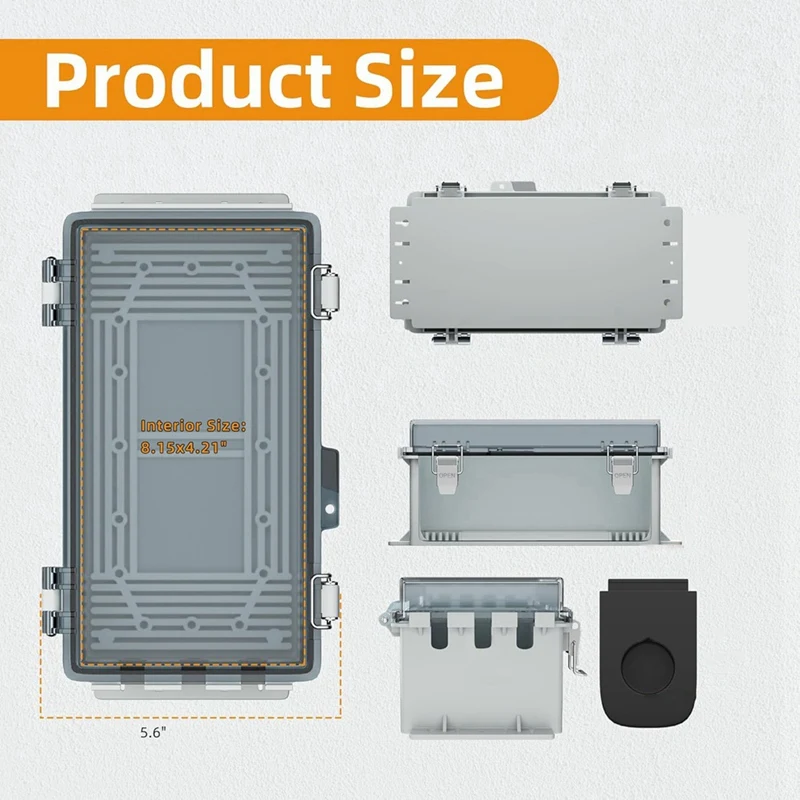 9X5x4 3 дюйма наружный чехол для удлинителя наружного водонепроницаемого
