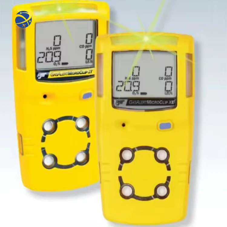 Портативный детектор утечки газа 4 в 1 LEL O2 H2S CO CH4