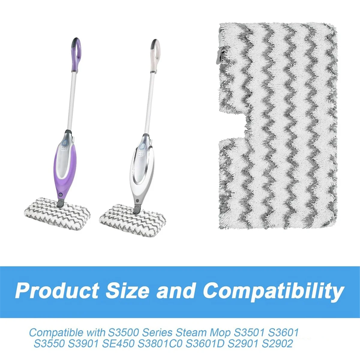 Сменные подушечки для паровой швабры серии S3500 S3501 S3601 S3501S S3601C Паровая карманная