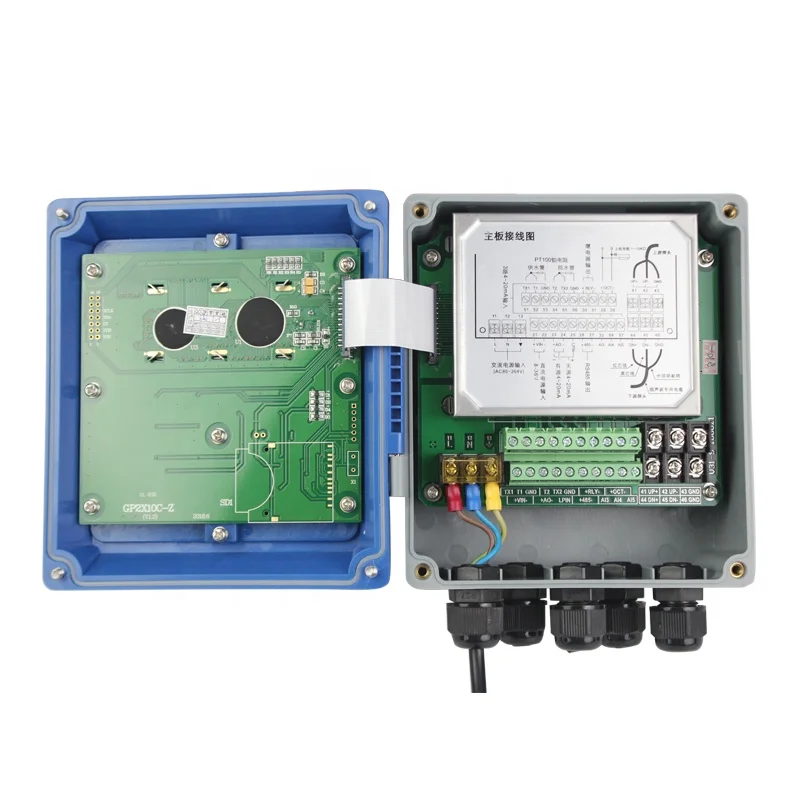 Настенный ультразвуковой расходомер воды датчик tuf-2000h цифровой