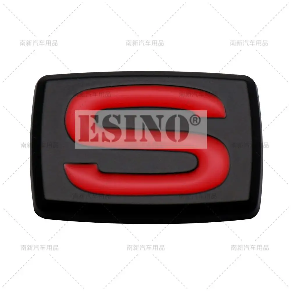 

Стайлинг автомобиля 3D S логотип производительности металл цинк алой значок корпус клейкая эмблема декоративная наклейка