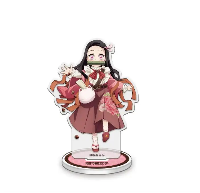 Аниме рассекающий демонов Kamado Tanjirou Nezuko табличка модели для косплея Коллекция