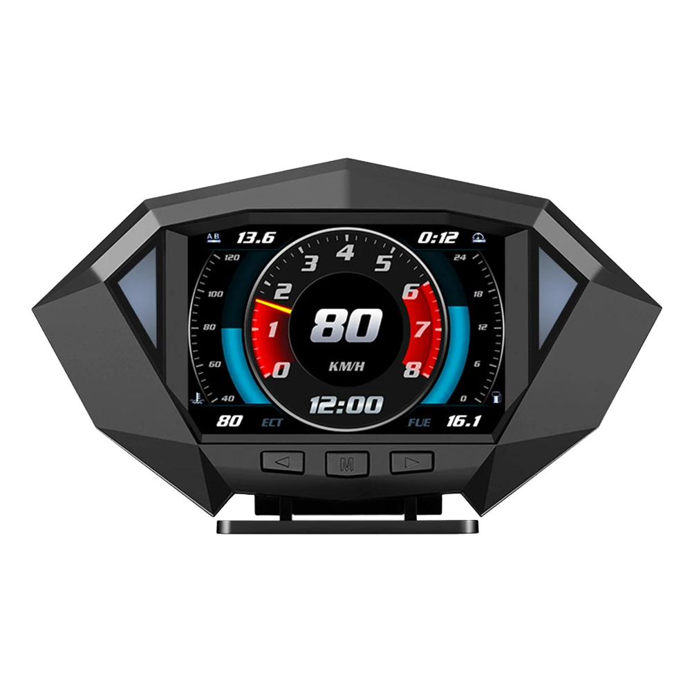 

АВТОМАТИЧЕСКИЙ ПРОЕКТОР HUD на лобовом стекле, двойная система, автомобильный проектор Hud GPS OBD2 OBDII со спидометром, проектор с системой превышения скорости