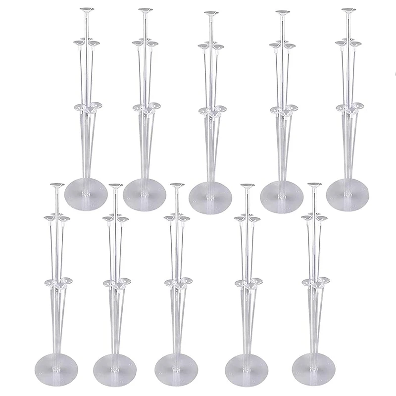 

Balloon Stand Holders Kit For Party And Wedding Decorations Celebrations 10 Sets Balloon Stand Holders Kit