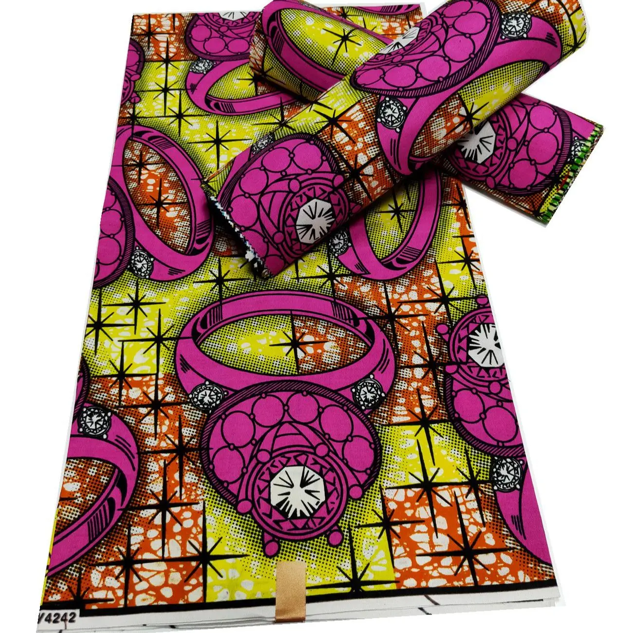 

Veritable Super V Wax Guaranteed Real Wax Prints Dutch Hollandais Loincloth African Dress 100% Cotton