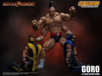 storm collectibles 112 goro mortal kombat action figure figures model collection toys kids holiday gifts
