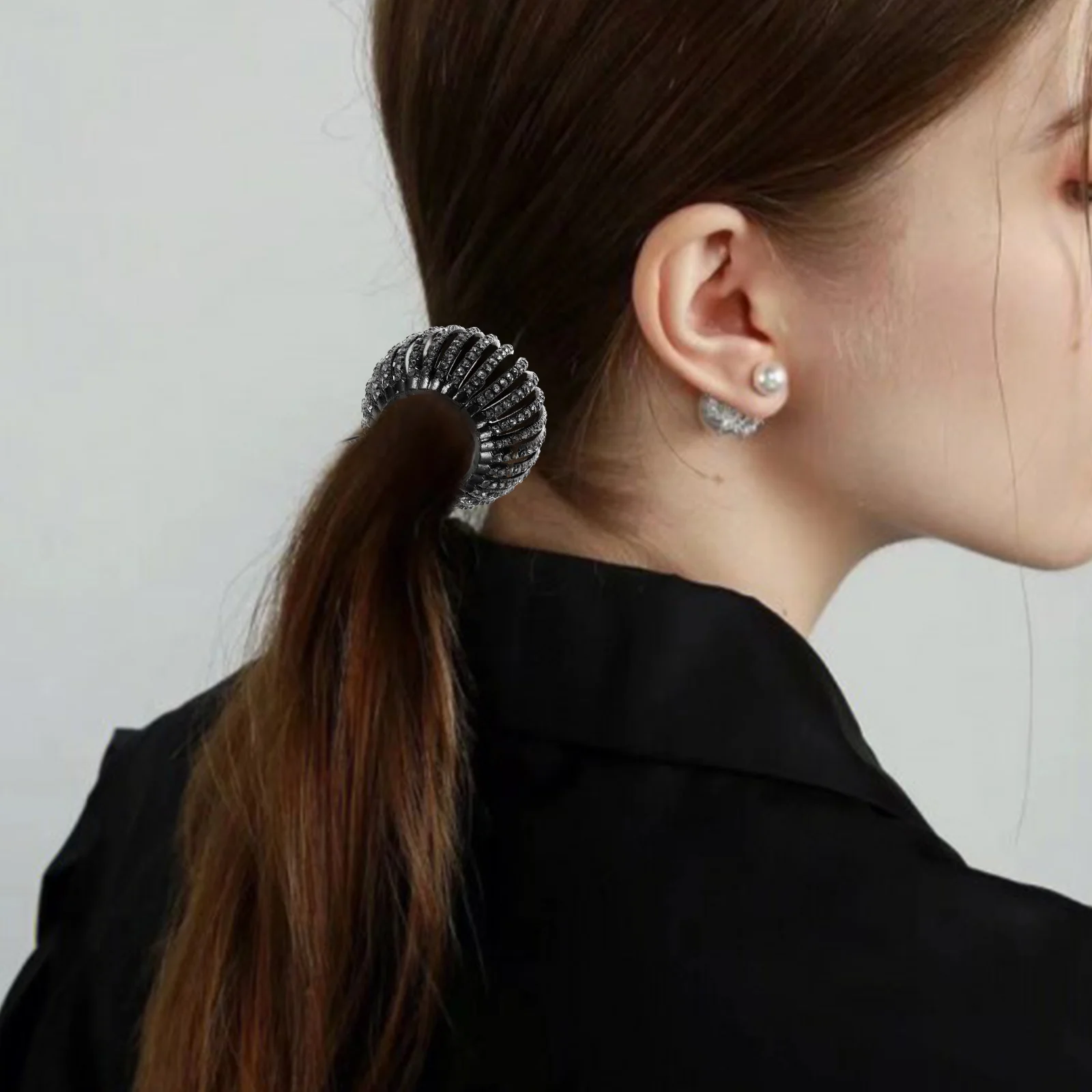 Ручка для булочек аксессуары волос девочек женский зажим большая заколка