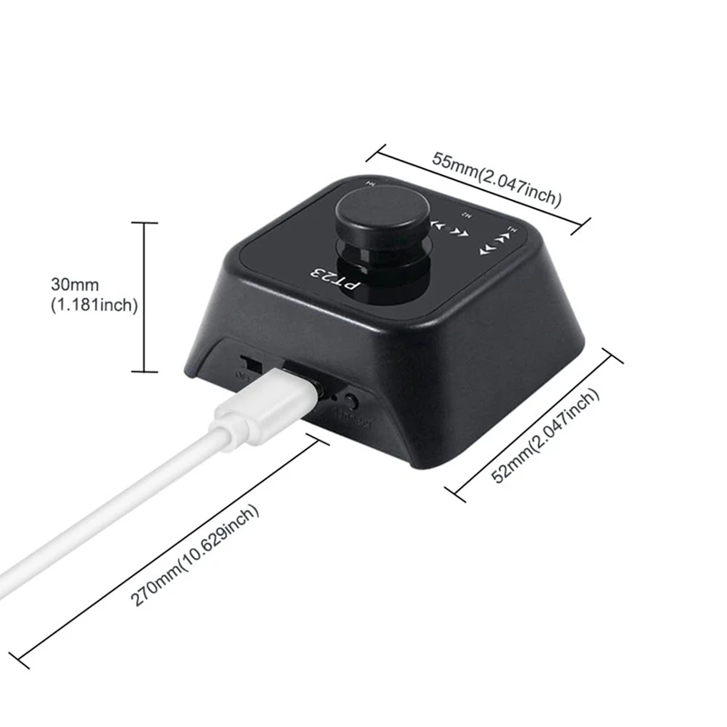 Беспроводной Перезаряжаемый ножной переключатель с Bluetooth для телефонных