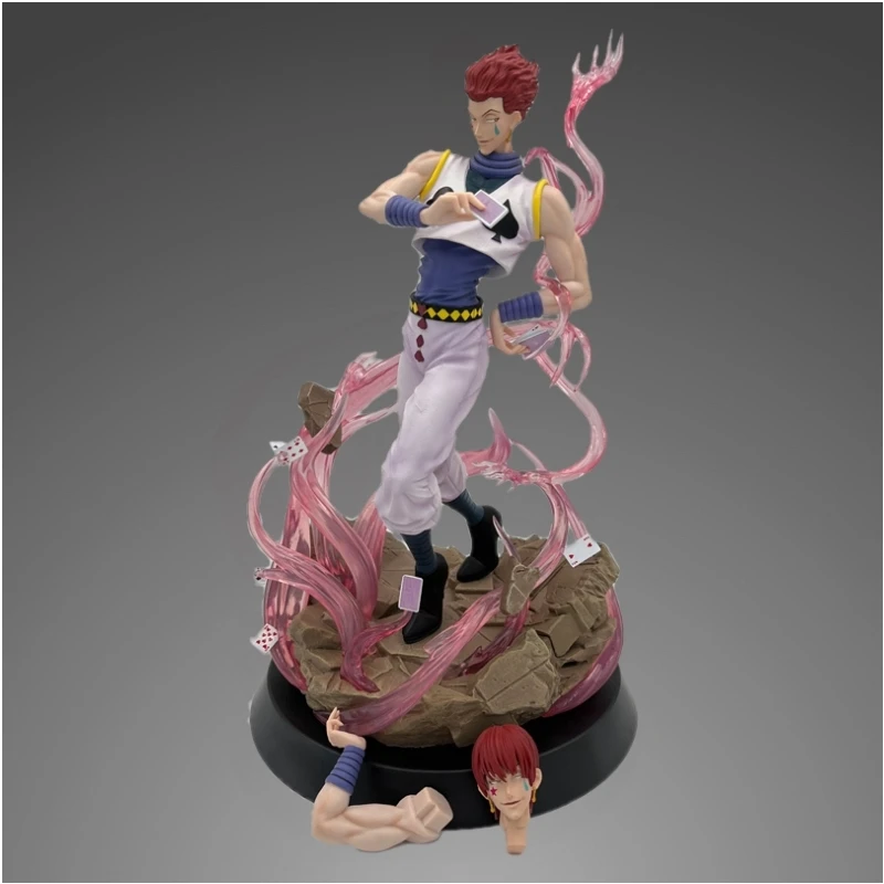 

Hubter X Hunter Figure Hisoka Anime Collection Statue Doll Action Gon Freecs Original Killua 33cm Pvc Figurine Zoldyck Model Toy