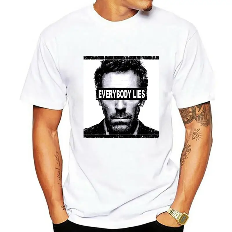 

Модная футболка с надписью «Все лжи», «Dr House», «CULTISSIME Fun Dr. Series gr S M XXL»