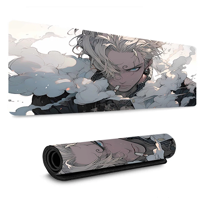 

Keyboard Mats Anime Illustration Mousepad Gamer Cartoon Mouse Pad Gaming Accessories Pc Cabinet Carpet Office Computer Desk Mat