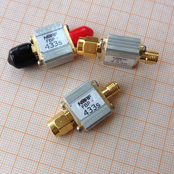 

433MHz Remote Control Aircraft Model Aerial Image Transmission Bandpass Filter, 433M, Bandwidth 8MHz